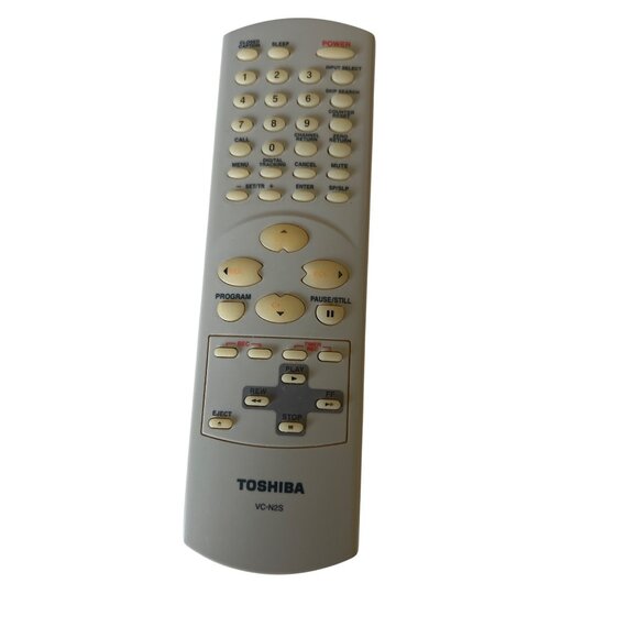Original Toshiba VC-N2S Replacement Remote Control For VCR TV Working - Picture 1 of 5